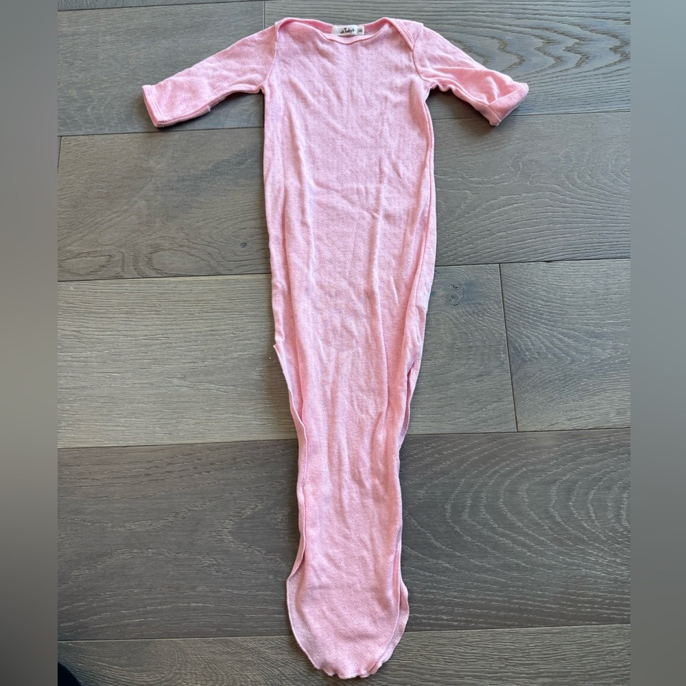 Oh Baby Pink Sleep Sack Gown Infant Sleeper Newborn Pajamas O/S